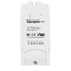 sonoff th16 diy 16a smart home wifi temperature humidity thermostat app remote control switch