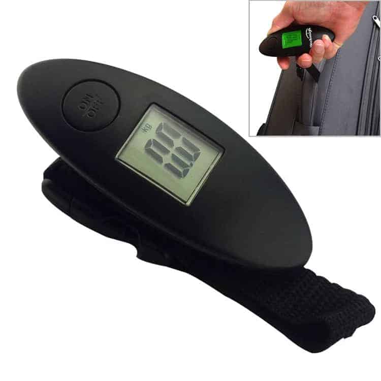 100g digital electronic luggage scale lcd portable travel suitcase bag scale hanging scale capacity 40kg