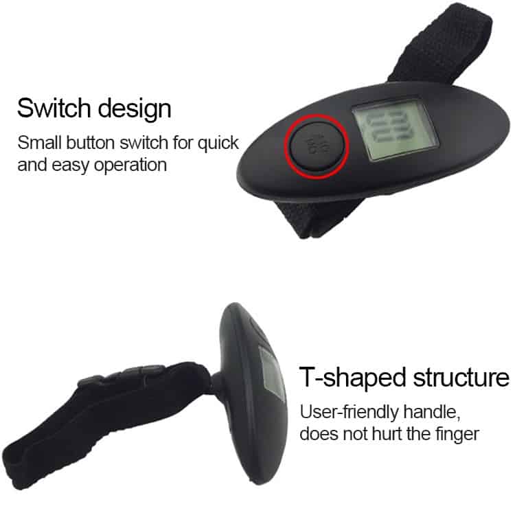 100g digital electronic luggage scale lcd portable travel suitcase bag scale hanging scale capacity 40kg