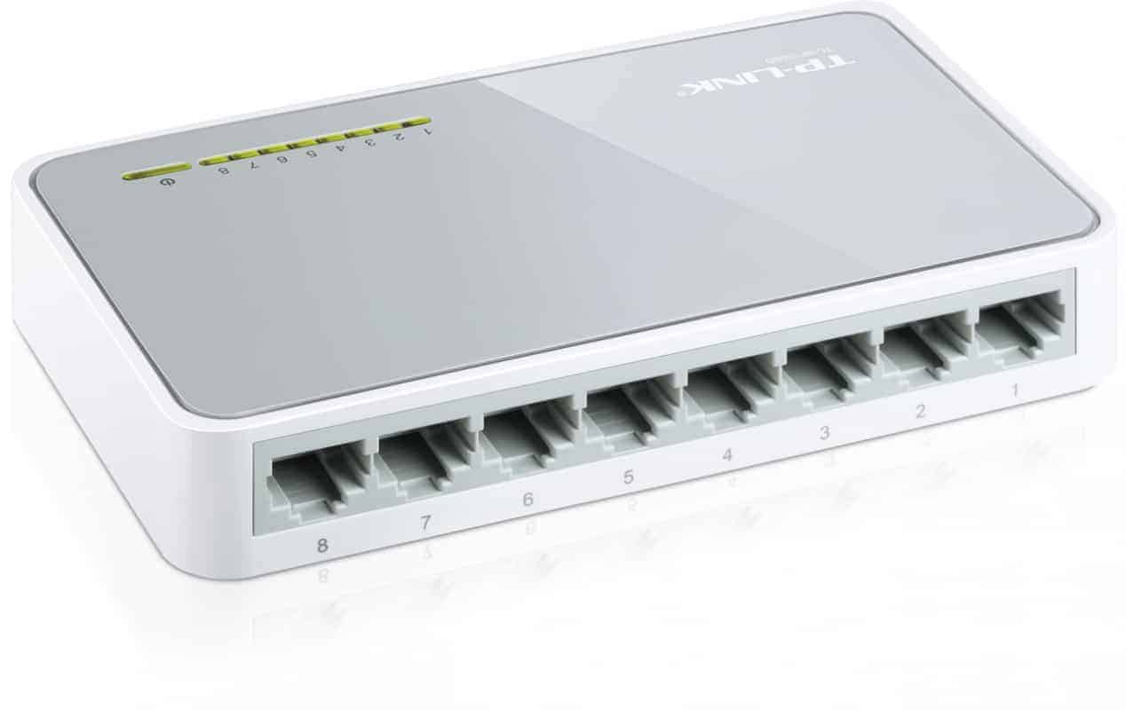 tp link 8 port 10/100mbps desktop switch tl sf1008d