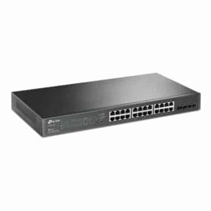 tp link jetstream 28 port gigabit smart switch with 24 port poe+ tl sg2428p