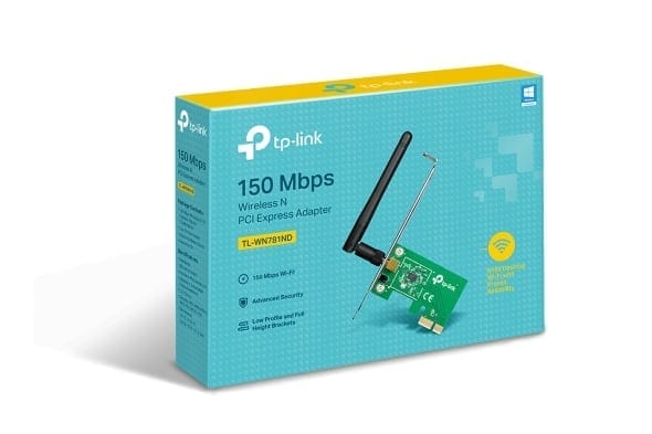 tp link 150mbps wireless n pci express adapter tl wn781nd