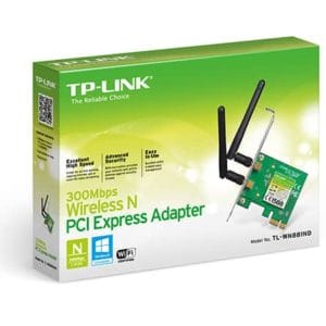 tp link 300mbps wireless n pci express adapter tl wn881nd