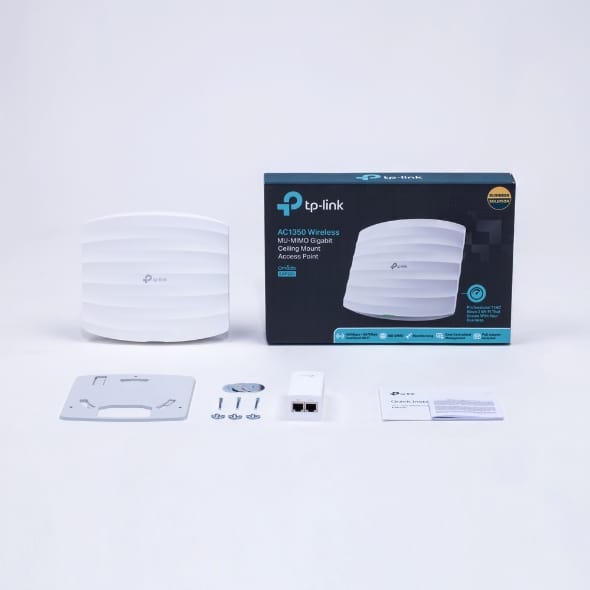 tp link ac1350 wireless mu mimo gigabit ceiling mount access point eap225
