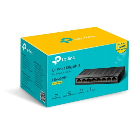 tp link 8 port 10/100/1000mbps desktop switch ls1008g