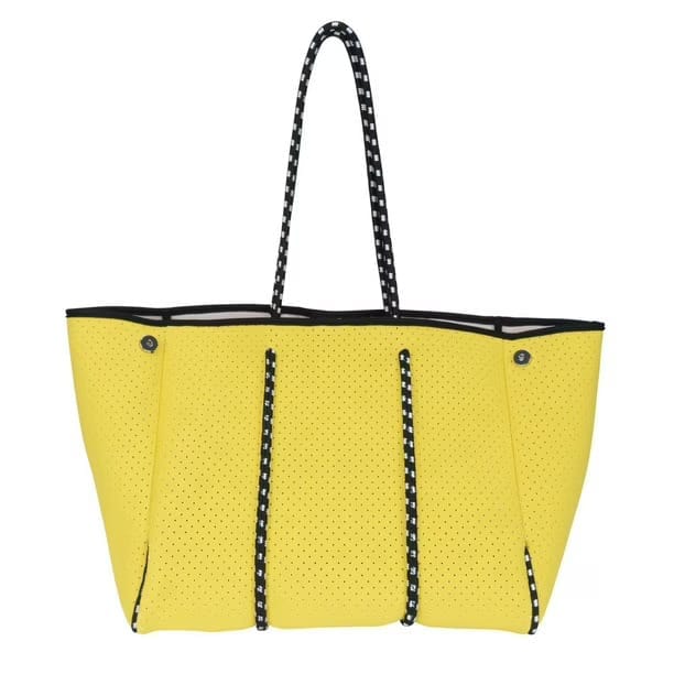 time and tru addison 2 in 1 tote yellow