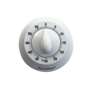 accuchef timer ideal for baking, cooking and activities 60 minute timer
