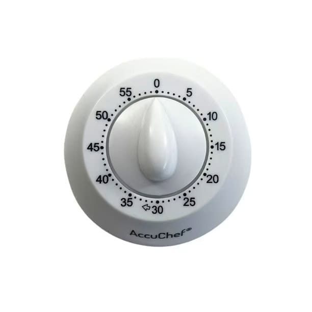 accuchef timer ideal for baking, cooking and activities 60 minute timer