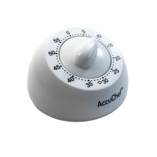accuchef timer ideal for baking, cooking and activities 60 minute timer