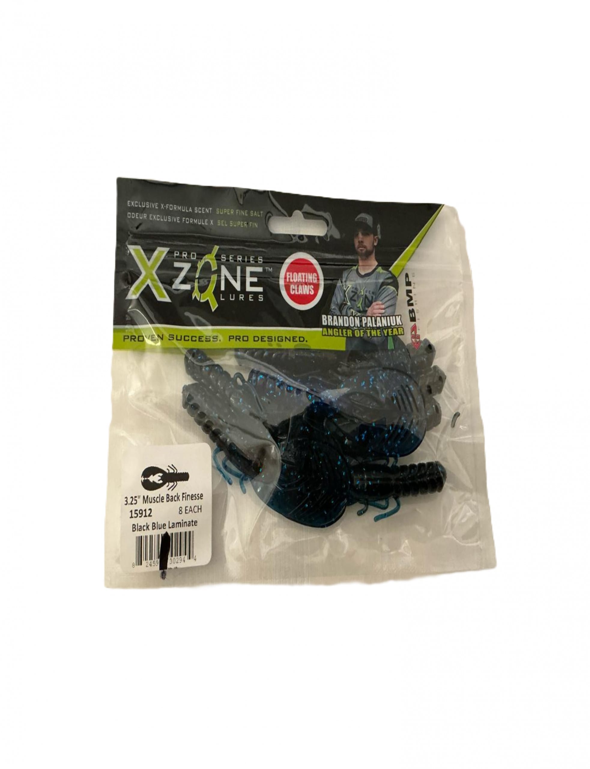 x zone 3.25” adrenaline craw blue
