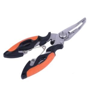 hengjia qt013 multifunctional stainless steel jaw fishing pliers scissors hook removal tool line cutter fishing tackle