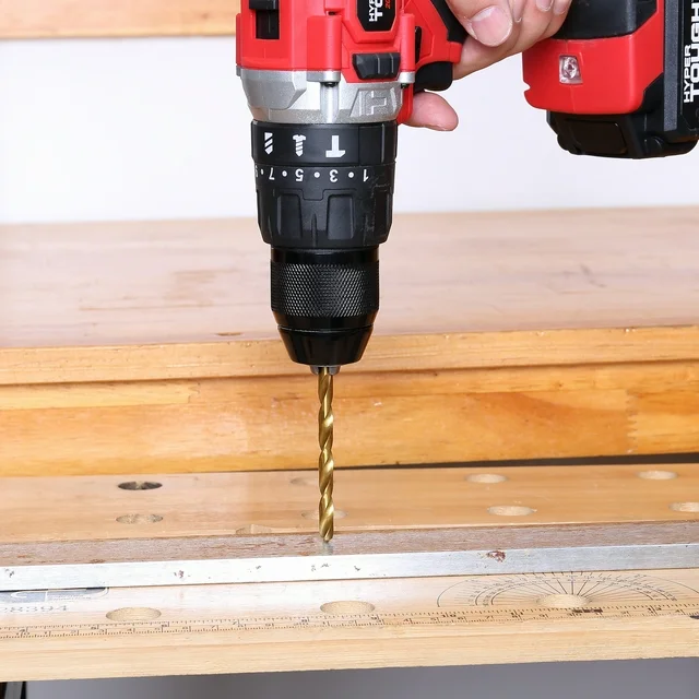 hyper tough 100 piece drill, screwdriver bits, and nut driver set, steel material, 100 count per pack