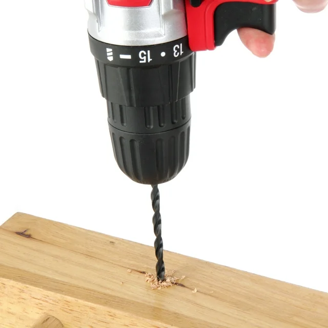 hyper tough 100 piece drill, screwdriver bits, and nut driver set, steel material, 100 count per pack