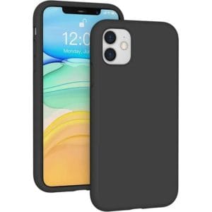 blackweb silicone phone case iphone 11 black