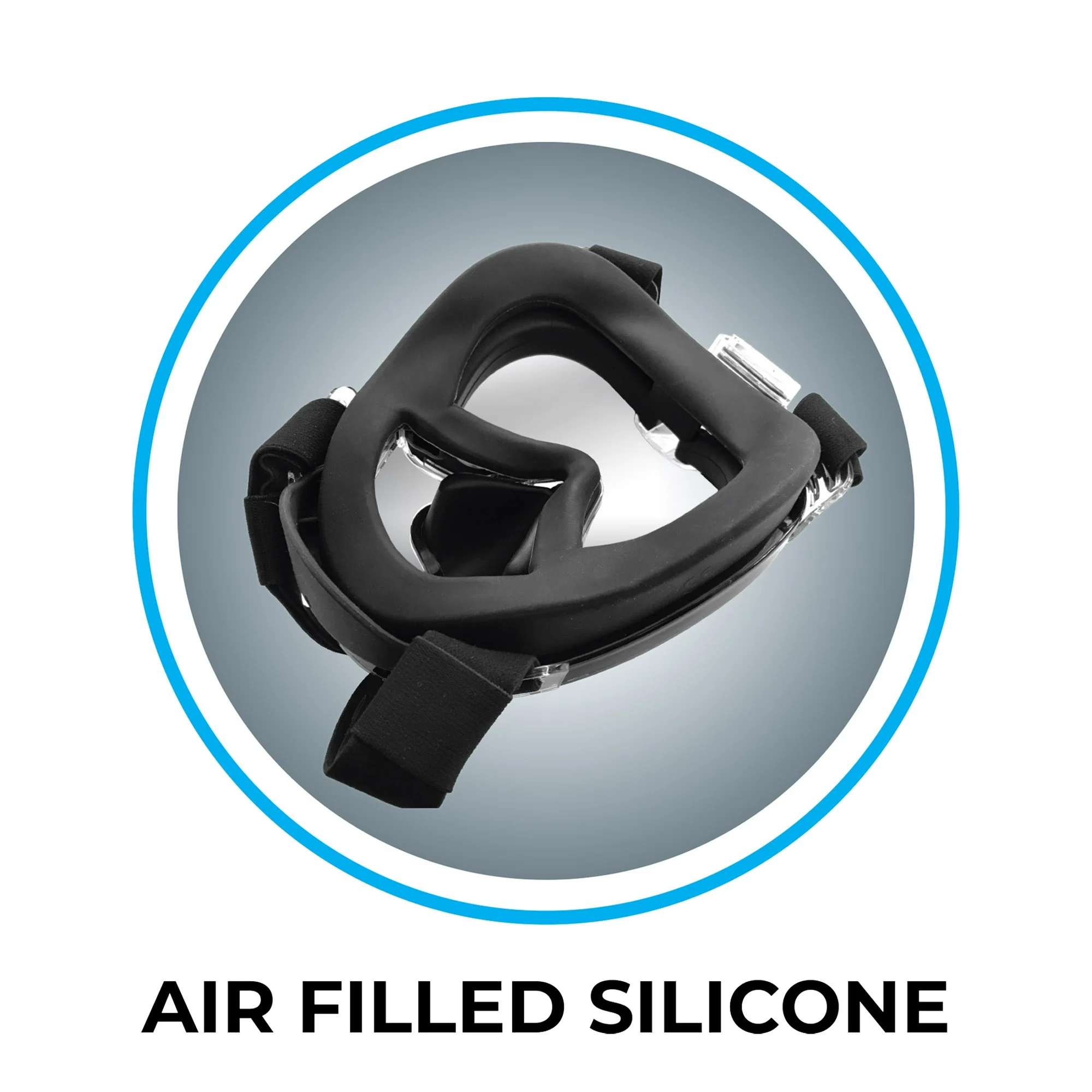 body glove adult aire free breathing swimming diving snorkel mask with gopro mount (black)