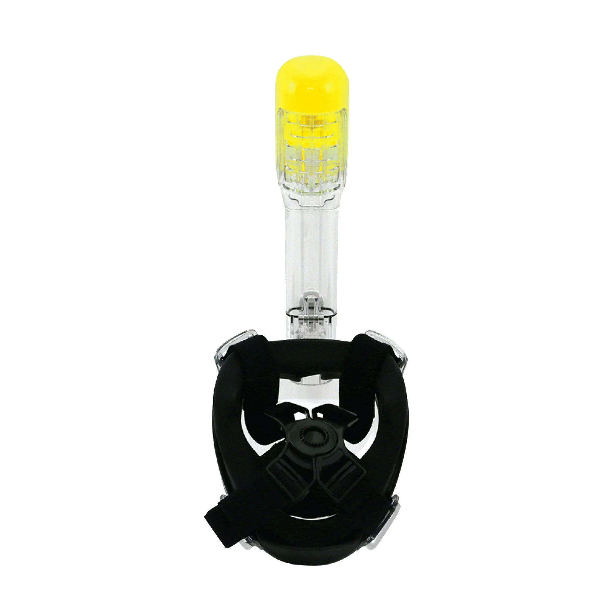 body glove adult aire free breathing swimming diving snorkel mask with gopro mount (black)