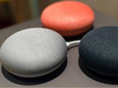 Google Home Mini Coral Color