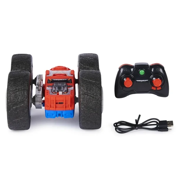air hogs super soft, flippin frenzy 2 in 1 stunt rc vehicle