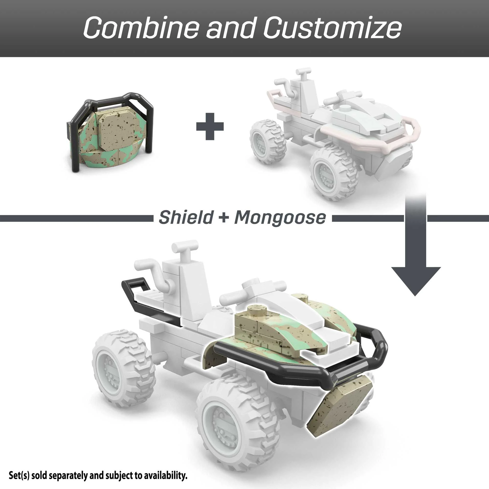 mega halo infinite decisive engagement, building toy with micro action figures