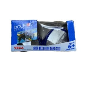 dolfino vega swim mask for junior condition , blue