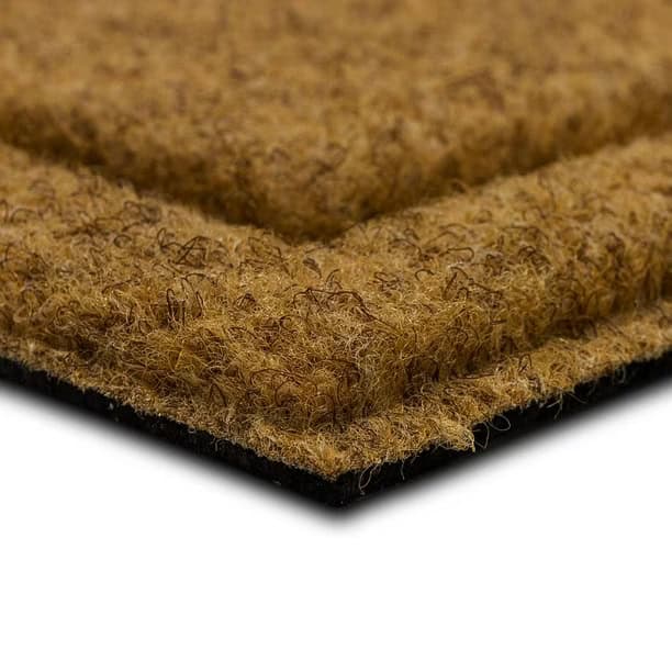 mohawk home cottage pumpkins faux coir polyester doormat orange 18" x 30"