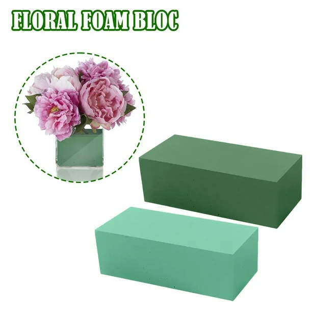 floral arrangement artificial dried fresh flower mud foam holder block brick