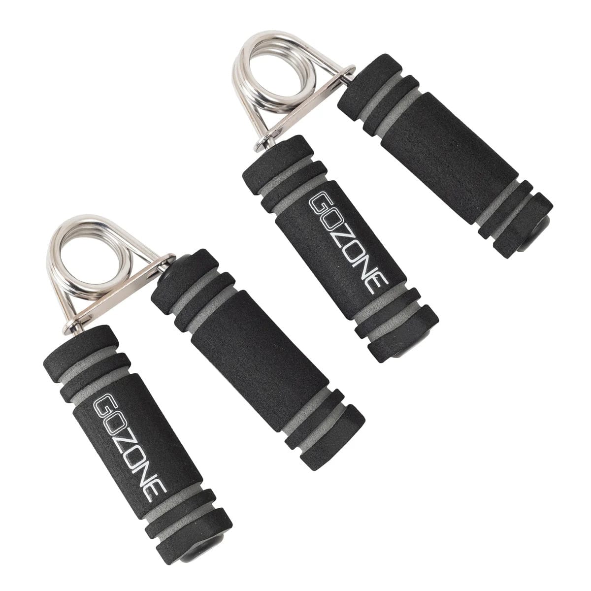 gozone padded hand grips – black/grey