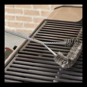 grill brushes 3 sided britle brush