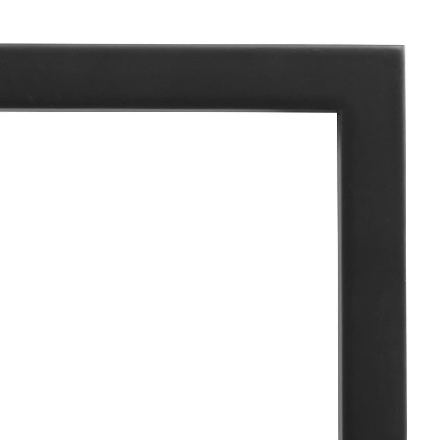 hometrends gallery black picture frame 5 x 7" to 3½ x 5"