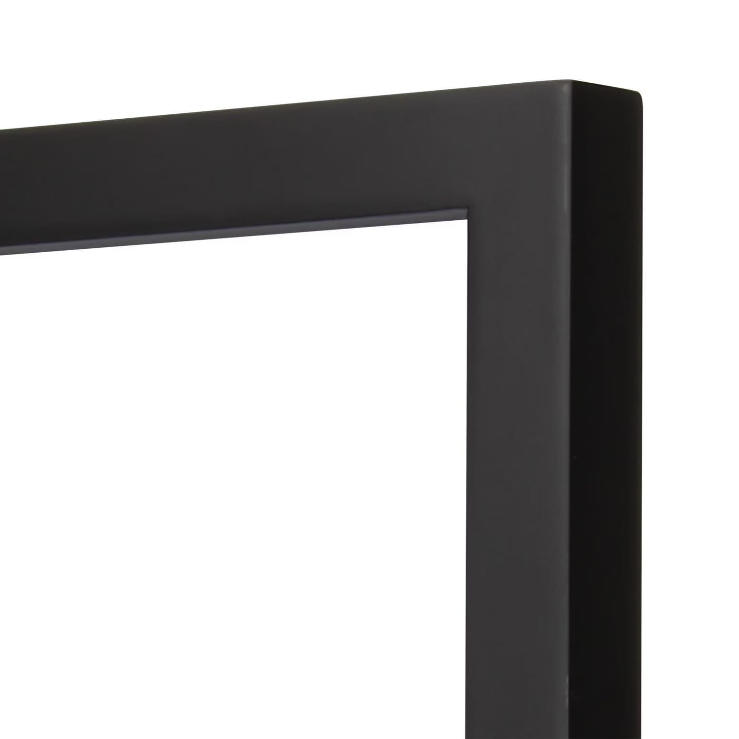 hometrends gallery black picture frame 5 x 7" to 3½ x 5"