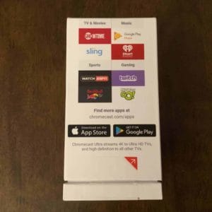 google chromecast ultra