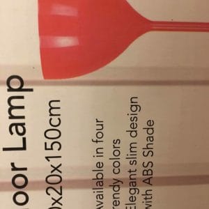 Floor Lamp white Color