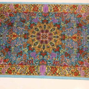 Carpet Handmade Genuine Silk 100% Qum-sherif 60cmx90cm CPT01