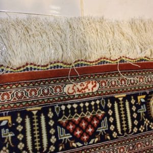 carpet genuine 100% silk handmade, iran (size 80cmx120cm) cpt36