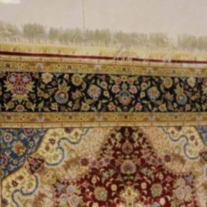 carpet genuine 100% silk handmade, china (size 120cmx180cm) cpt40