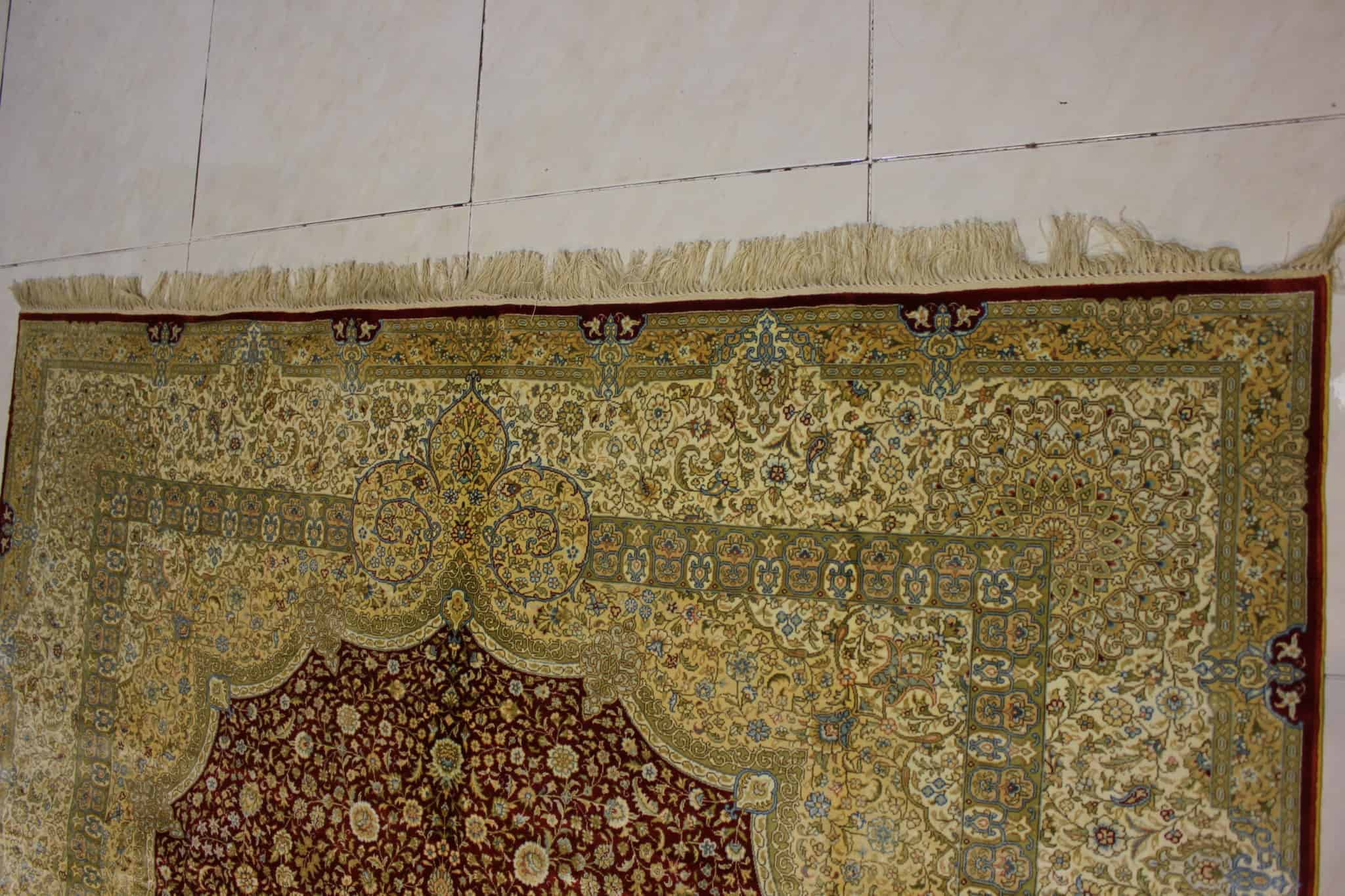 carpet genuine 100% silk handmade, china (size 180cmx280cm) cpt44