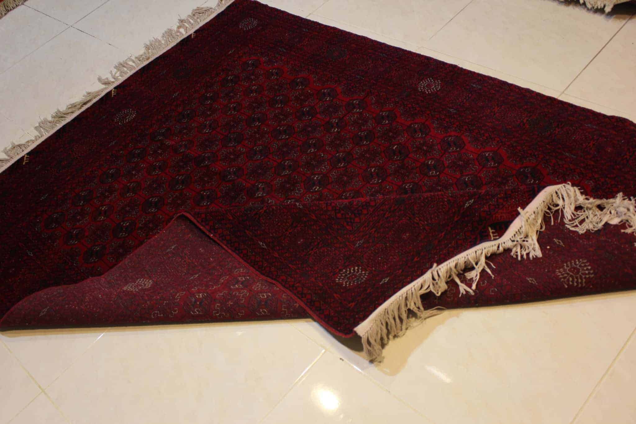 carpet genuine 100% wool, handmade, afghani (size 150cmx200cm) cpt58