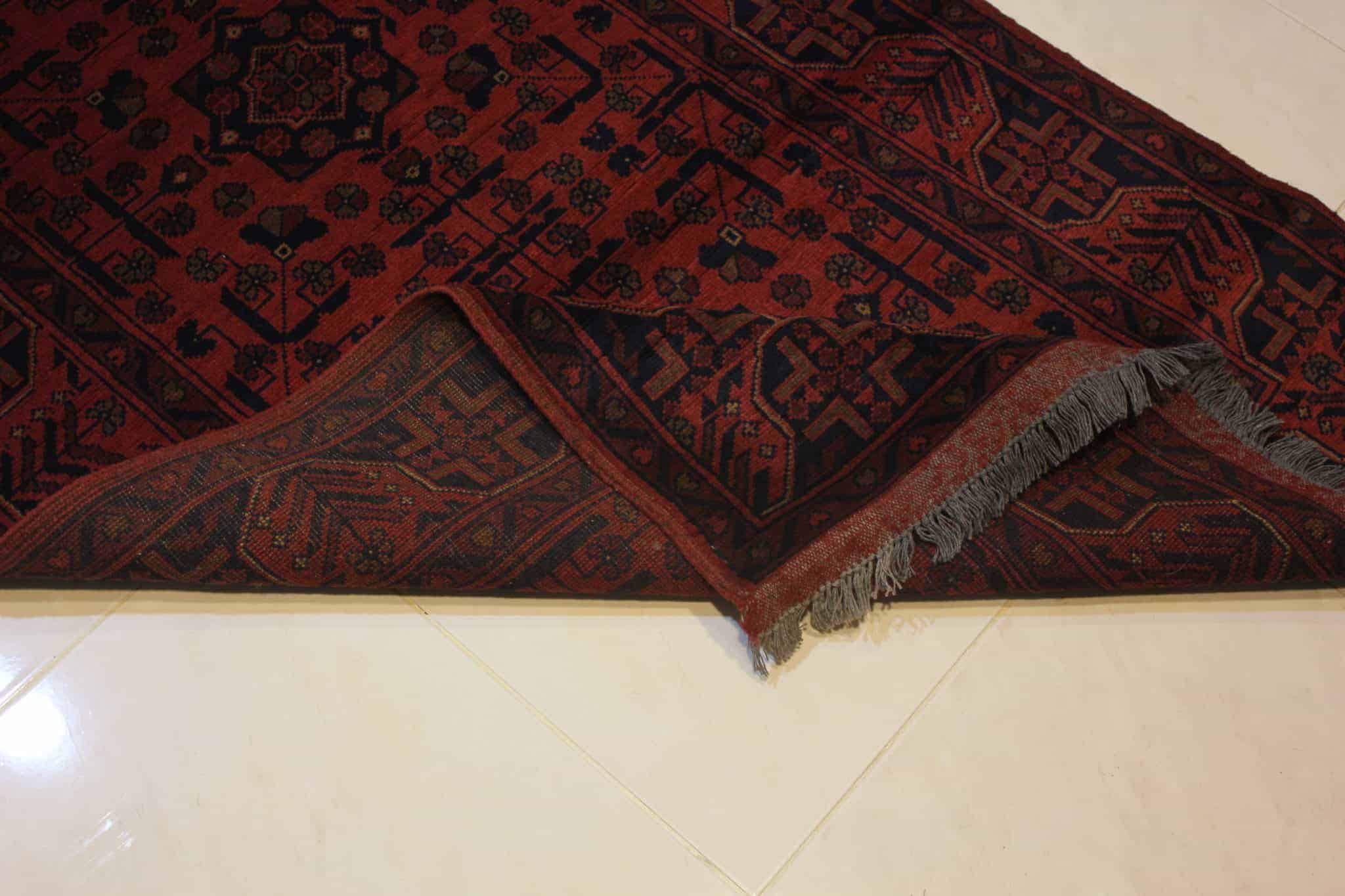 carpet genuine 100% wool, handmade, afghani (size 150cmx200cm) cpt59