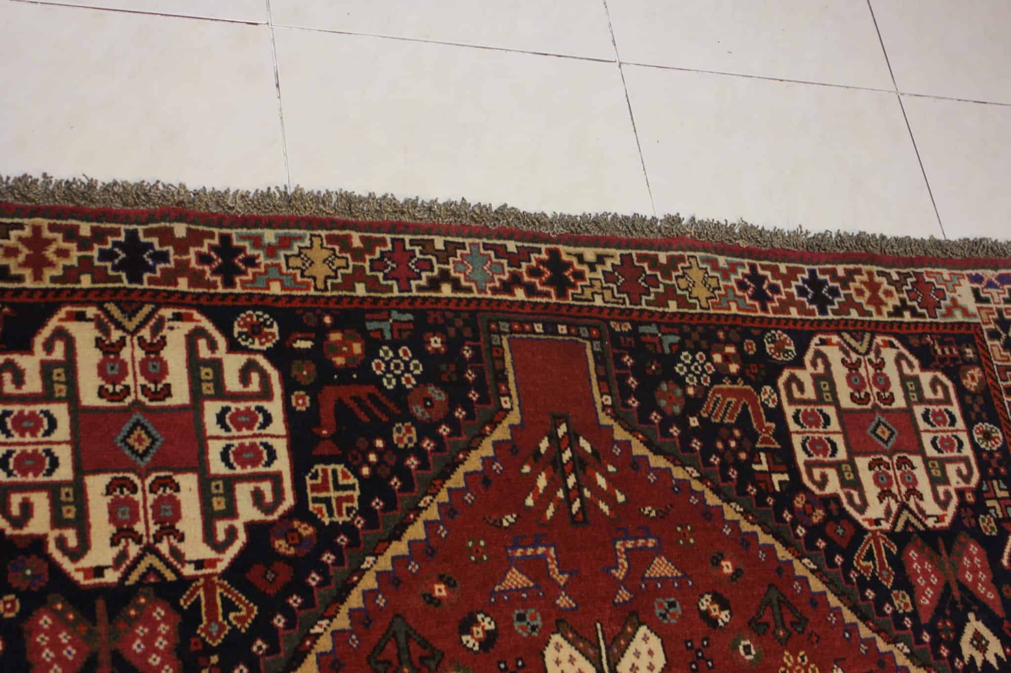 carpet genuine 100% wool, handmade, afghani (size 100cmx150cm) cpt60