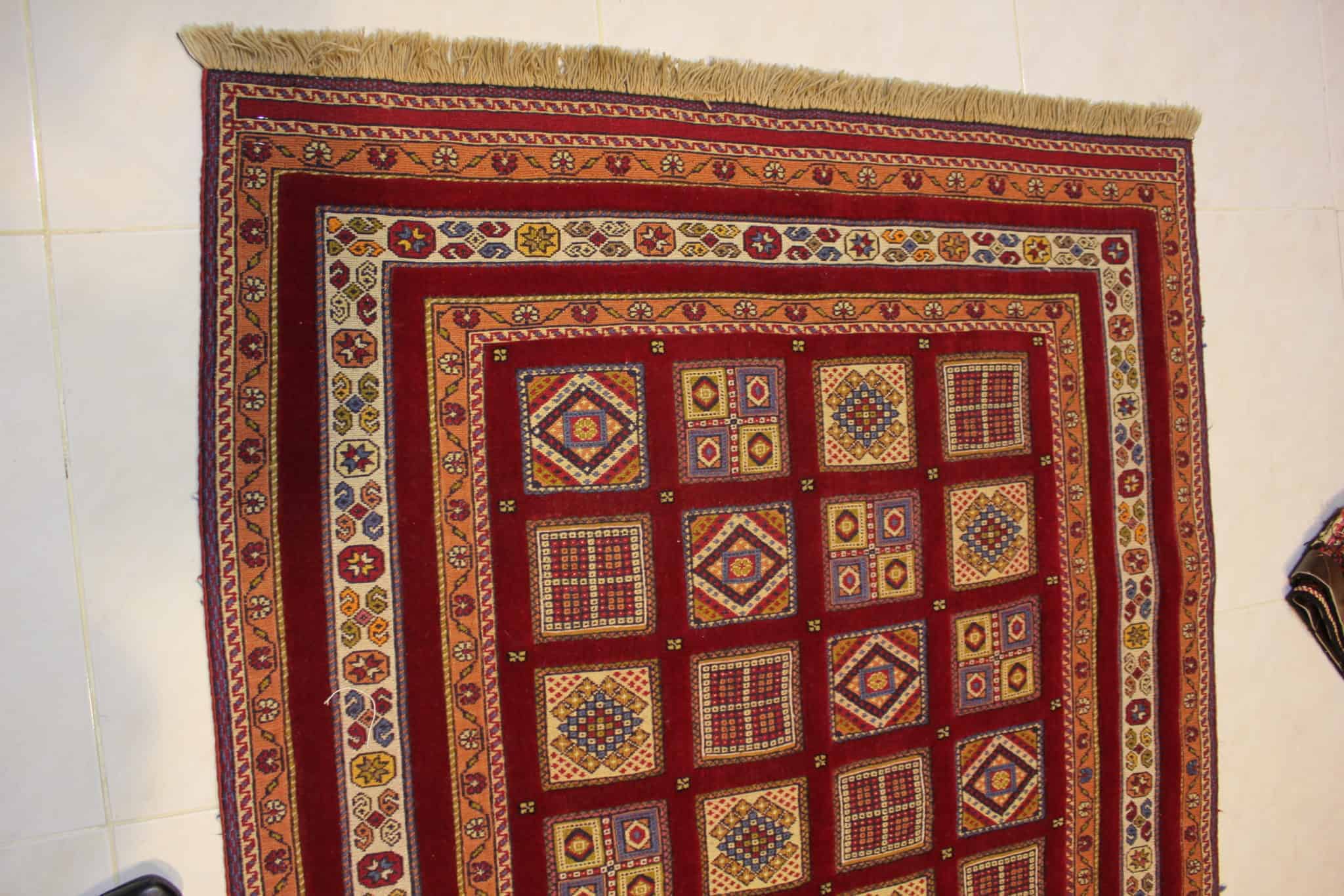 carpet genuine 100% wool , handmade, iran (size 115cmx150cm) cpt73