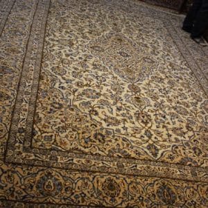 carpet genuine 100% wool , handmade, kashaan, iran (size 300cmx400cm) cpt75