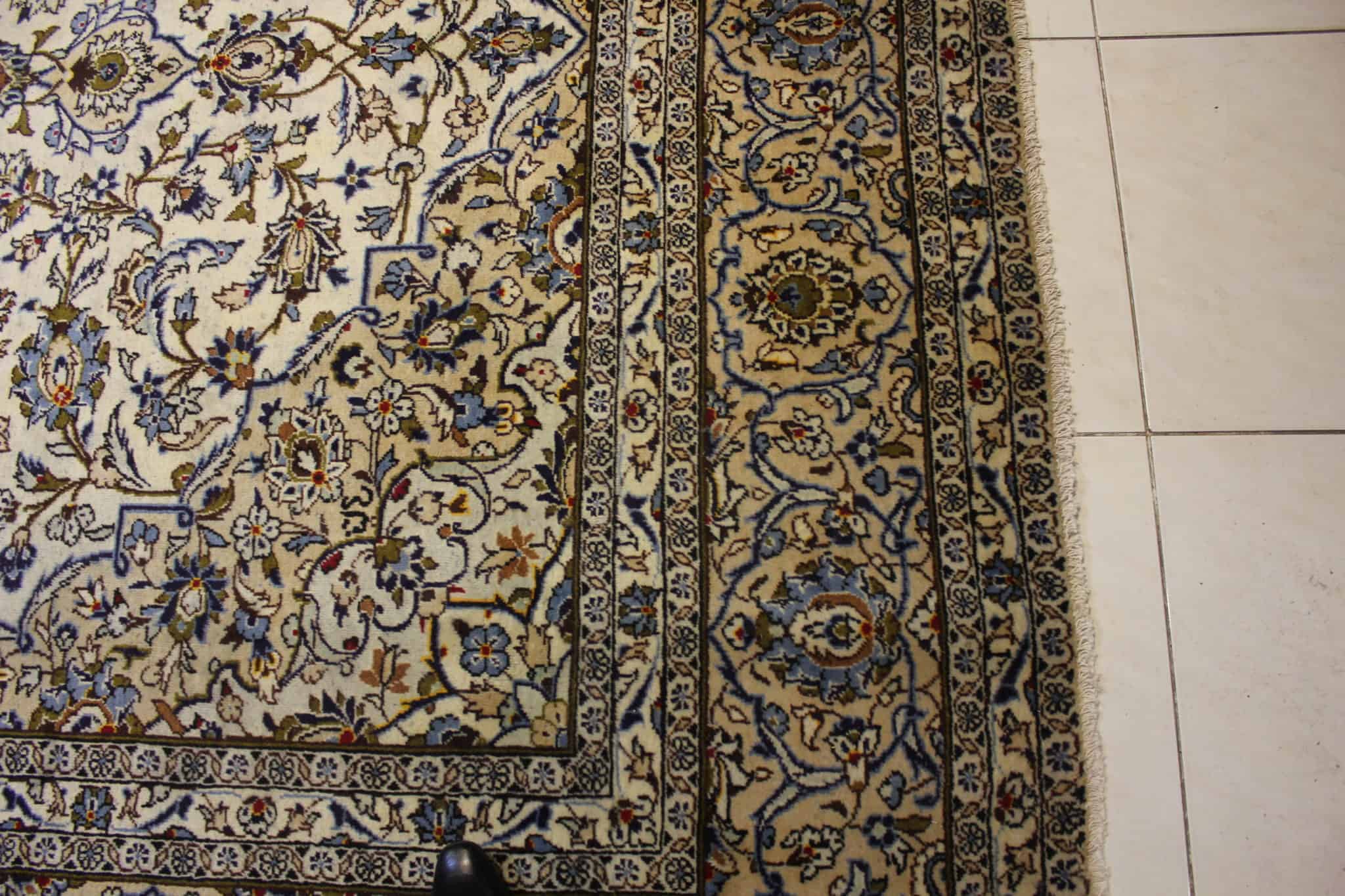 carpet genuine 100% wool , handmade, kashaan, iran (size 300cmx400cm) cpt75