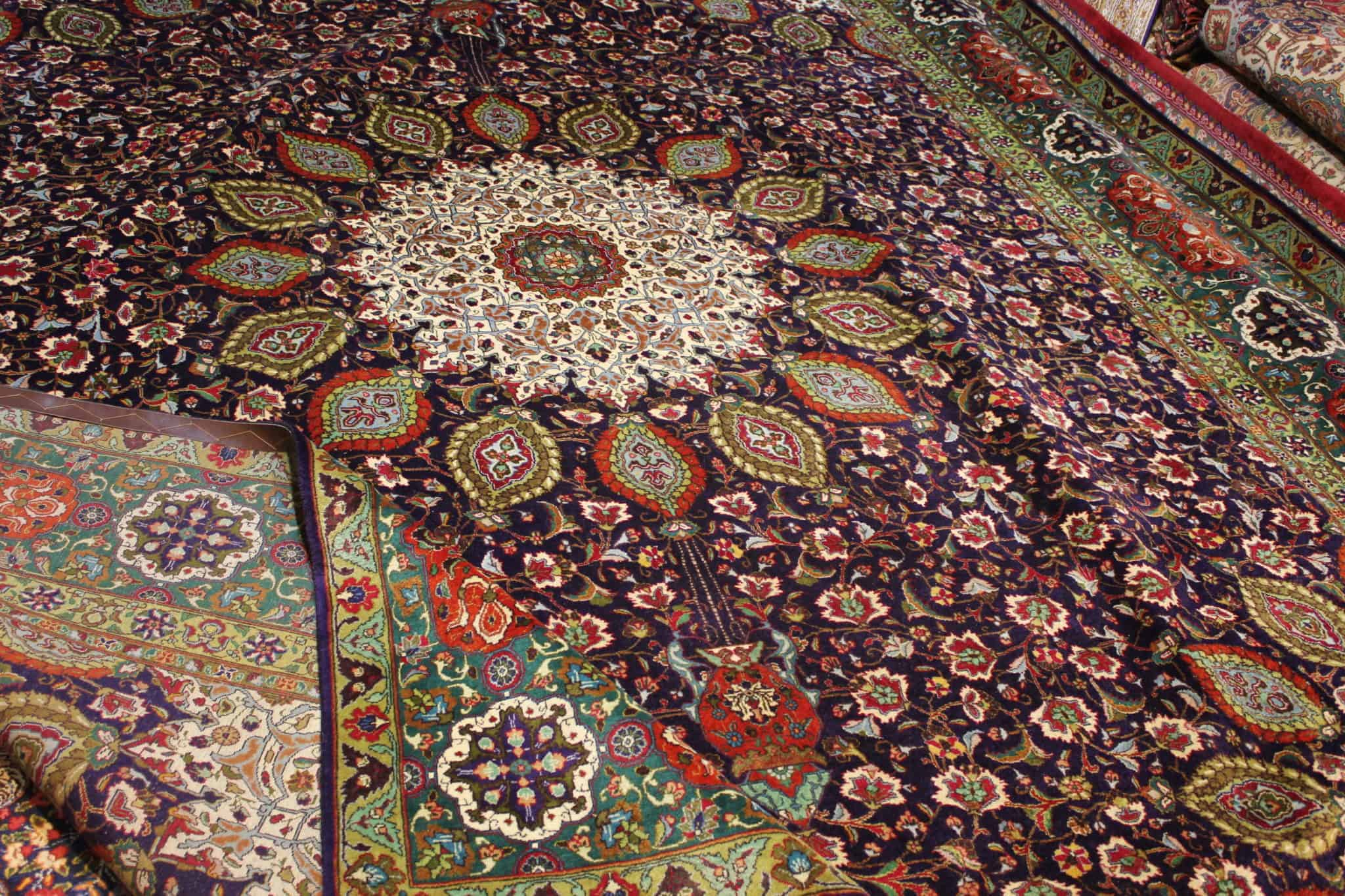 carpet genuine 100% wool , handmade, tabriz, iran (size 300cmx400cm) cpt78