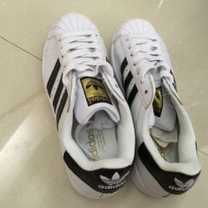 ADIDAS WHITE SHOES