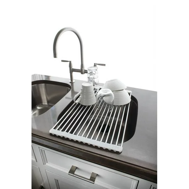 joie over the sink drying rack stainless steel