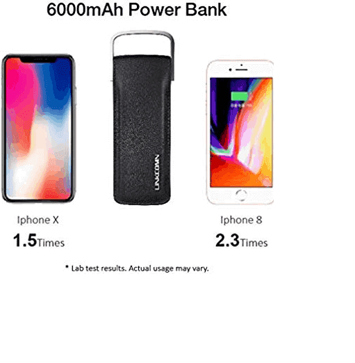 linkcomn nova 60 dual usb 6000 mah powerbank black