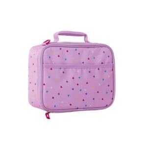 jetstream insulated boxy lunch bag pink
