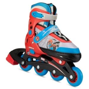 marvel spider man adjustable switcher skates, small (y12 2)