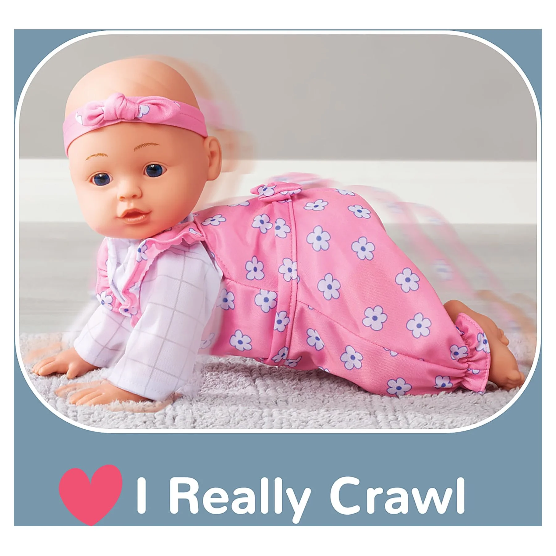 my sweet love crawling baby toy