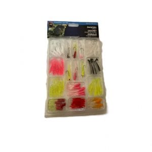 pan fishing lure soft bait jig kit set